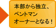 本部から独立、ベントマンオーナーとなる!